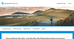 Desktop Screenshot of fahrradversicherung-vergleich.org